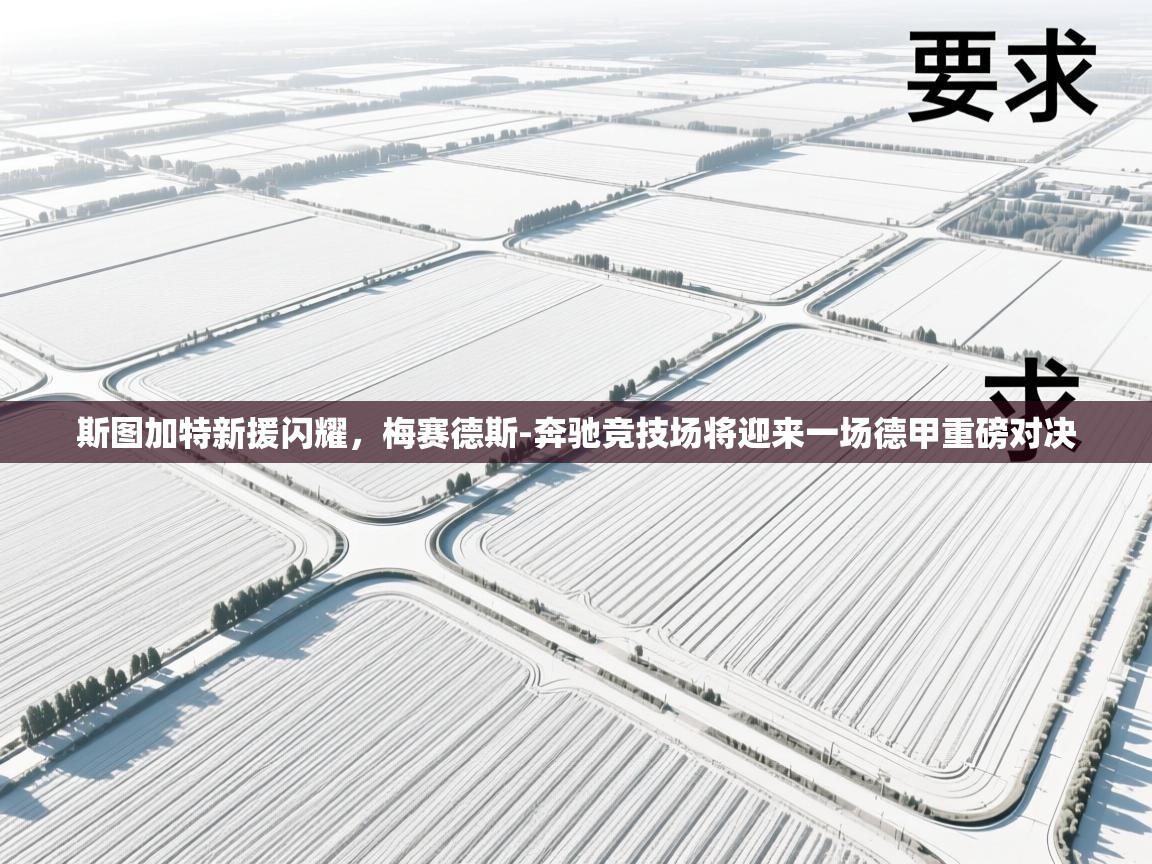 斯图加特新援闪耀，梅赛德斯-奔驰竞技场将迎来一场德甲重磅对决